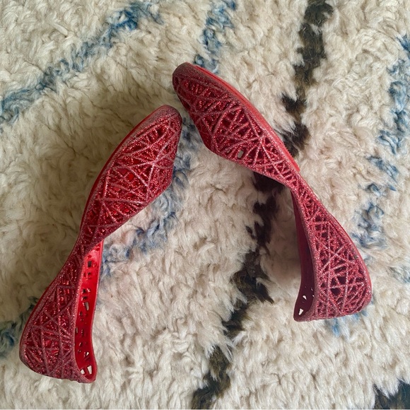 Girls Melissa Campana ballerina flats size 12 (eu 30) - Picture 2 of 5